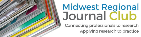 Journal Club - Midwest Regional Children's Advocacy Center